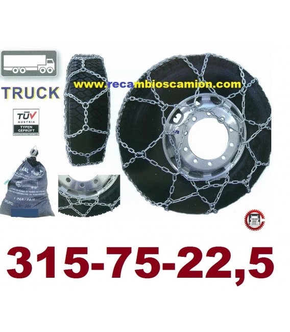 CADENAS CAMION NORMATIVA TUV CEE*