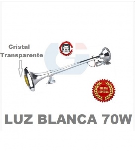 2 BOCINA CAMION 24V Metalica70CM