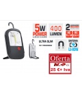 LINTERNA LEDS LITIO 400 LUMENS