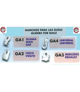 GANCHOS CORTINAS