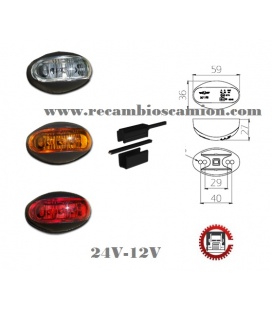 PILOTO LEDS 24V-12V 