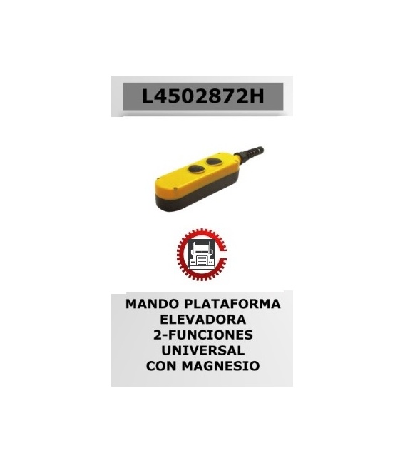 MANDO PUERTA ELEVADORA 2 BOTONES