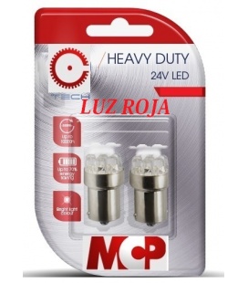 LAMPARAS LUZ ROJA LED 24V 
