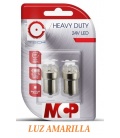 LAMPARAS LUZ NARANJA LED 24V 