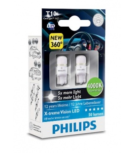 LAMPARAS PHILIPS 12V/W5W LEDS