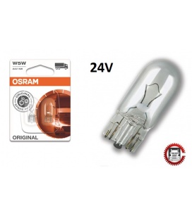 2 lamparas osram 24V W5W
