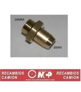RACOR 16MM TUBO 8MM