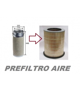 Prefiltro VOLVO AIRE interior