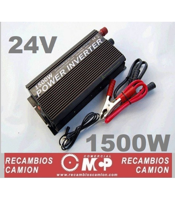 convertidor para camiones de 24v 1500 watios