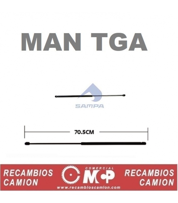 AMORTIGUADOR MAN CALANDRA