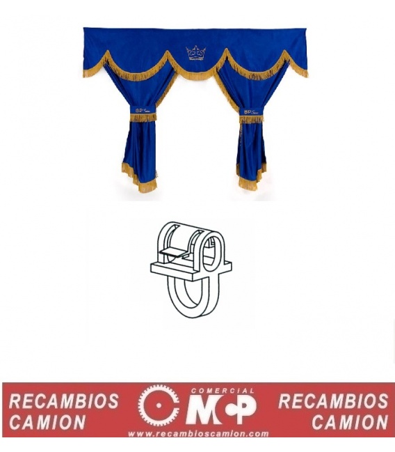 GANCHOS CORTINAS 25 UND