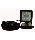 FOCO LEDS VENTOSA E IMAN CABLE 7 METROS