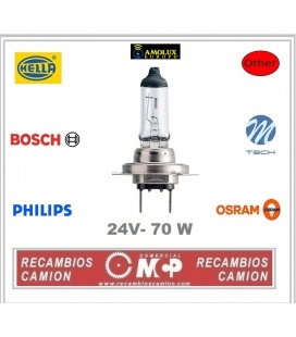 Lamparas H7 24V
