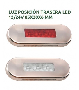 PILOTOS LEDS 24V-12V INOX