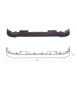 VISERA PARASOL INFERIOR CAMION VOLVO FH12 FH16 FM